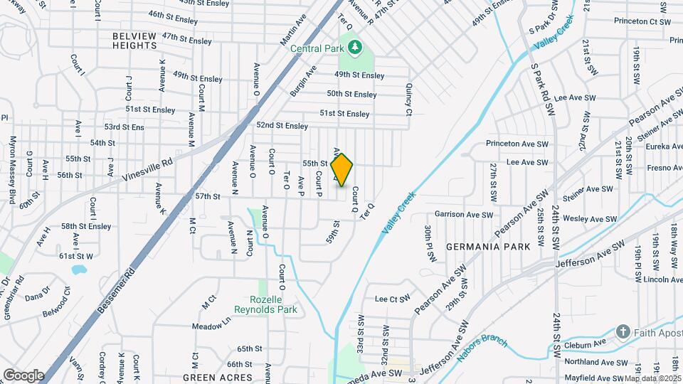 5617 Avenue Q Map and Location Details