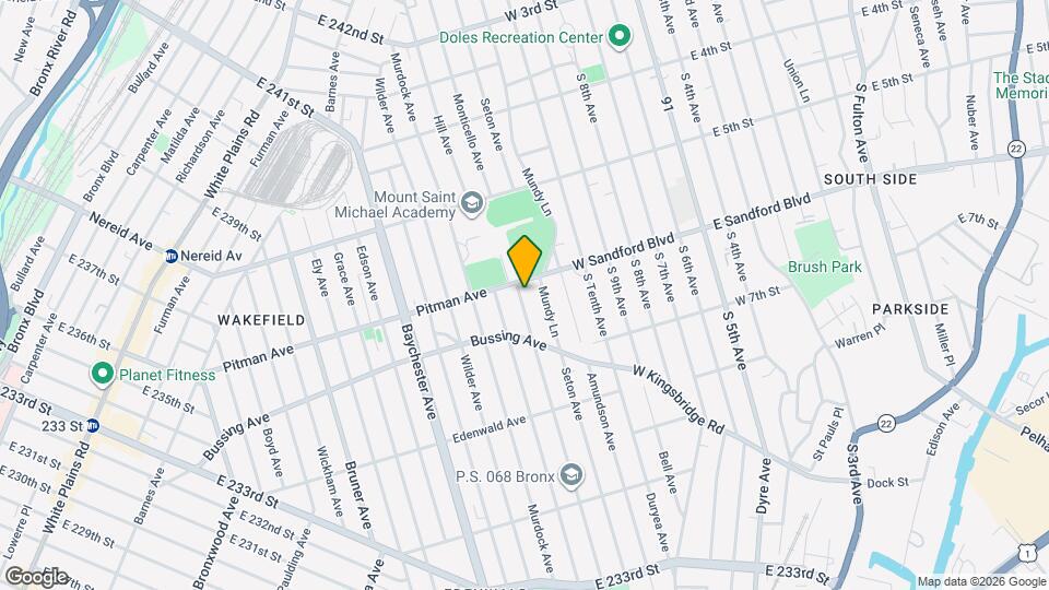 4252 Monticello Ave Map and Location Details
