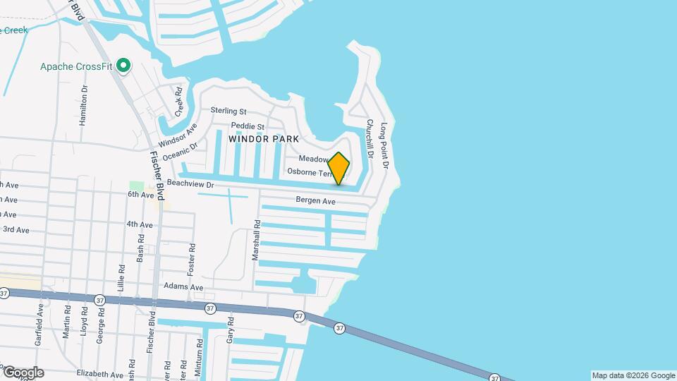3248 Beachview Dr Mapa y Detalles de la Ubicación