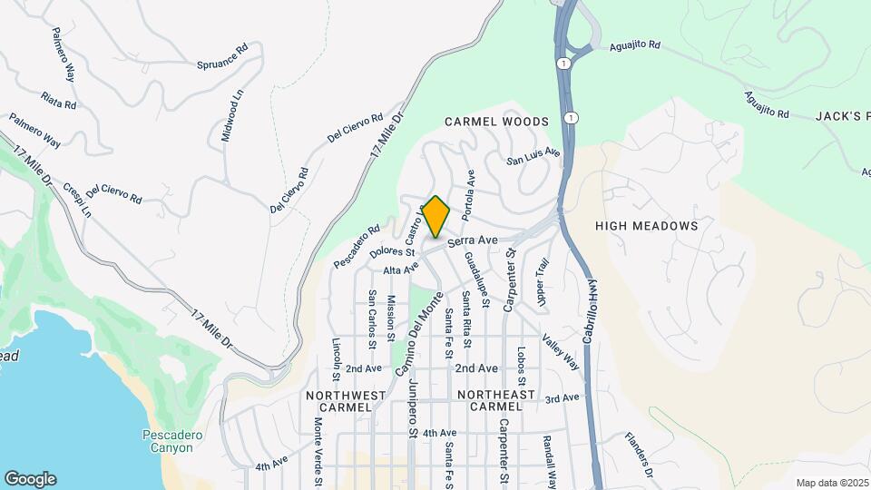 3087 Serra Ave Map and Location Details