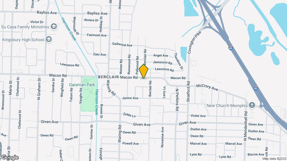 4455 Macon Rd Map and Location Details
