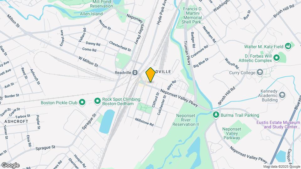 204 Neponset Valley Pky Map and Location Details