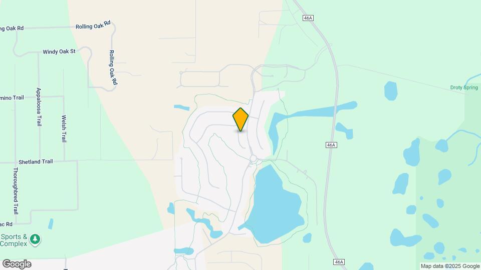 25813 Feather Ridge Ln Map and Location Details