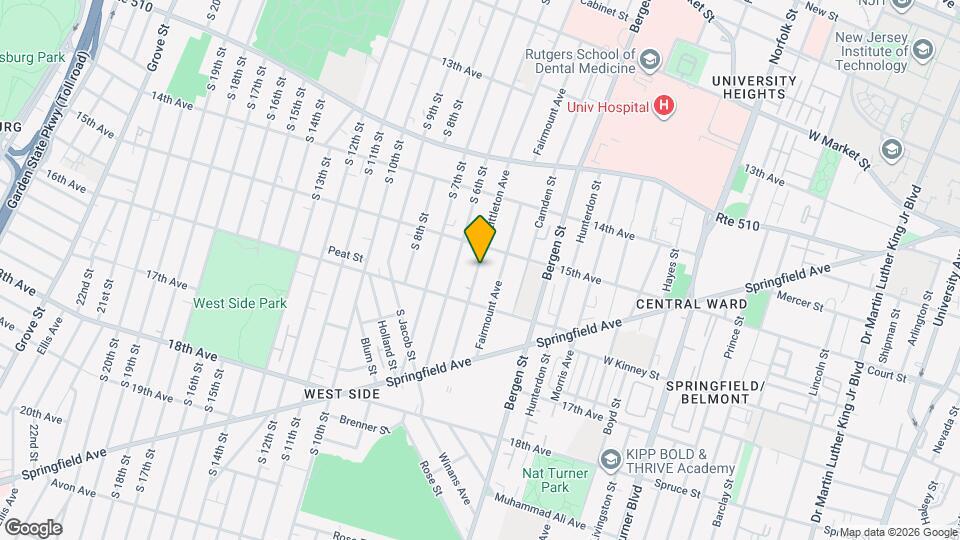 316 Littleton Ave Mapa y Detalles de la Ubicación