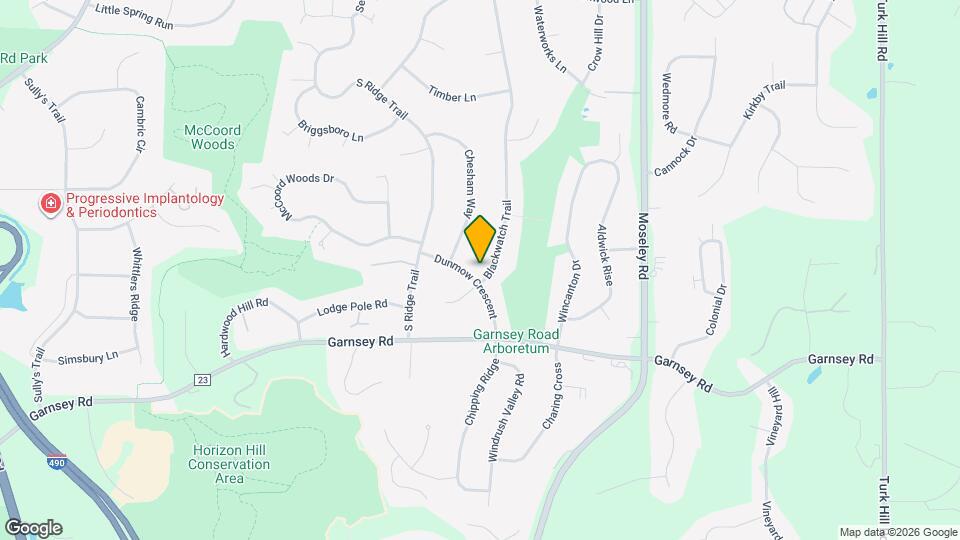 107 Blackwatch Trail Map and Location Details