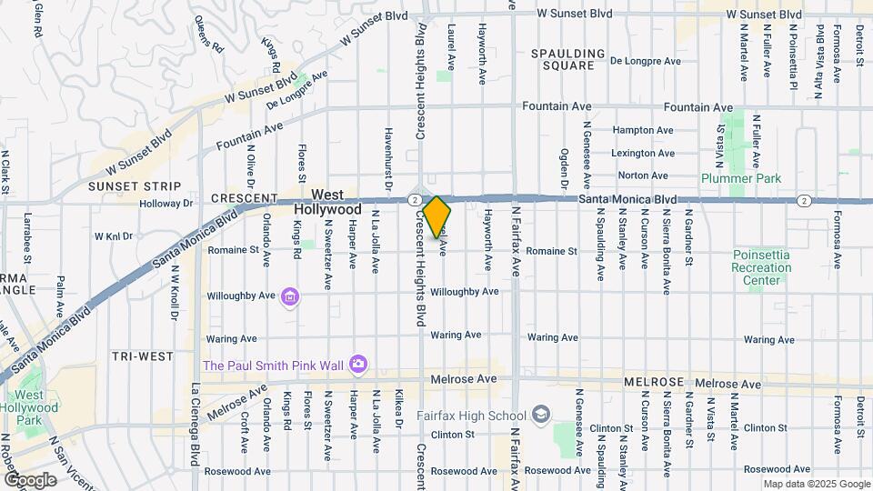 1007 Laurel Ave Map and Location Details
