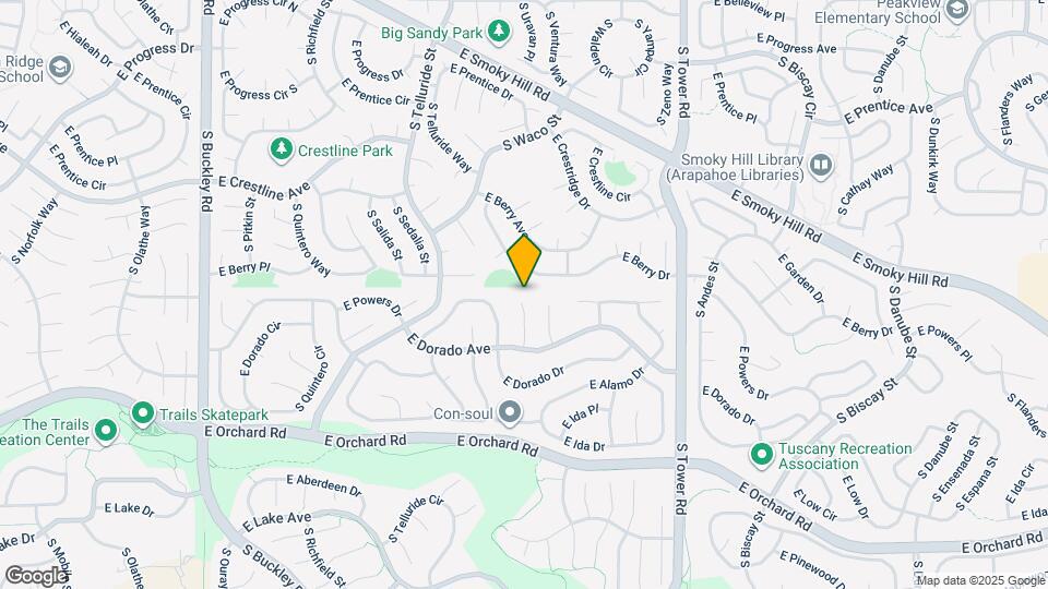 5604 S Ventura Ct Map and Location Details