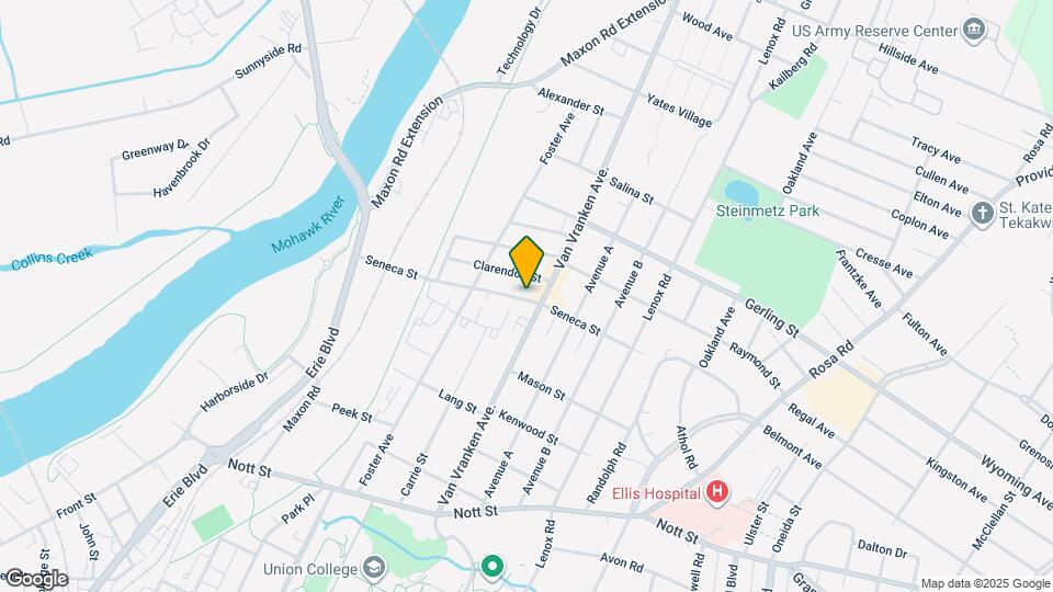 623 Seneca St Map and Location Details
