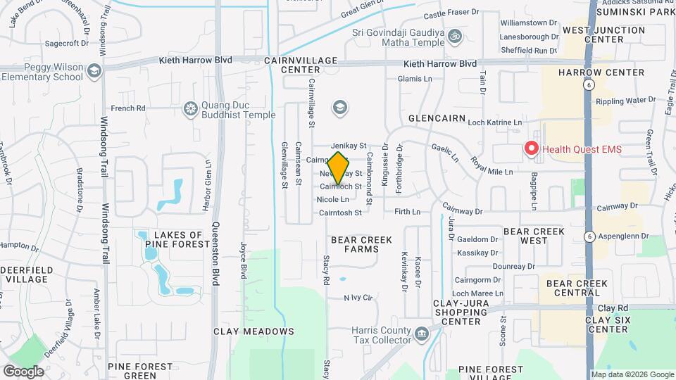 16939 Cairnloch St Map and Location Details