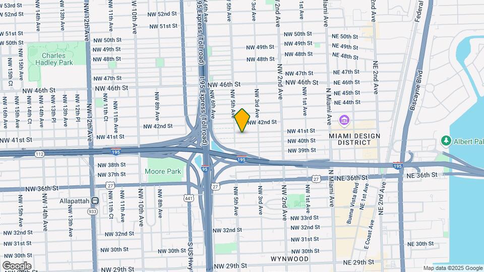 412 NW 41st St Map and Location Details