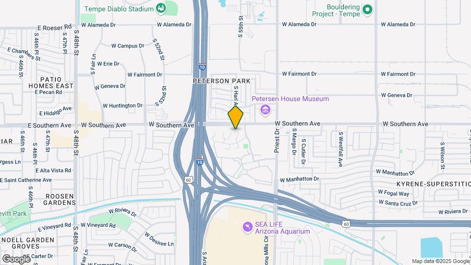 1622 W Village Way Map and Location Details