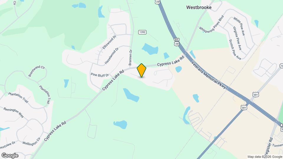 121 Nature Way Map and Location Details