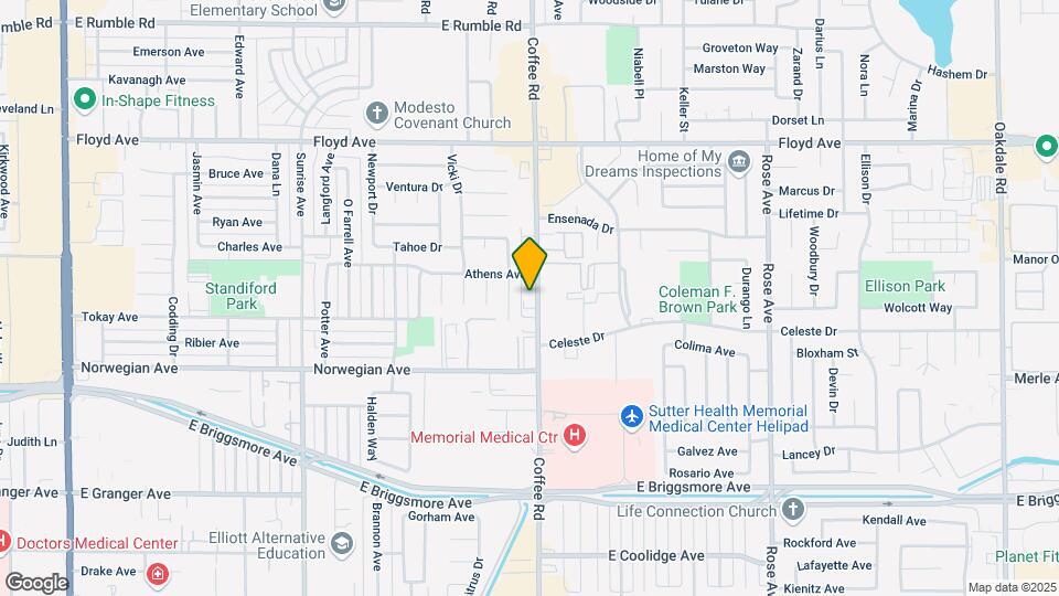 2017 Coffee Rd Map and Location Details