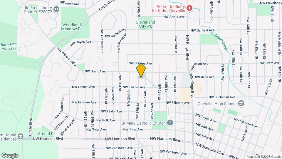 1103 NW 29th St Map and Location Details