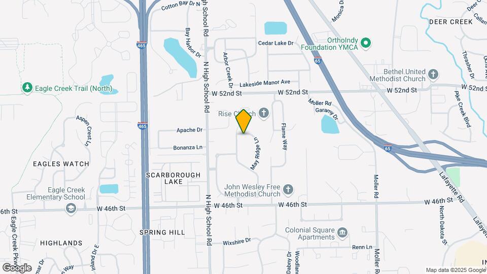 6033 Hayford Way Map and Location Details