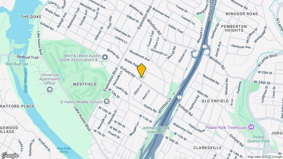 2410 Enfield Rd Map and Location Details