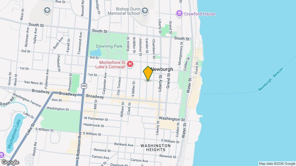 45 Lander St Mapa y Detalles de la Ubicación