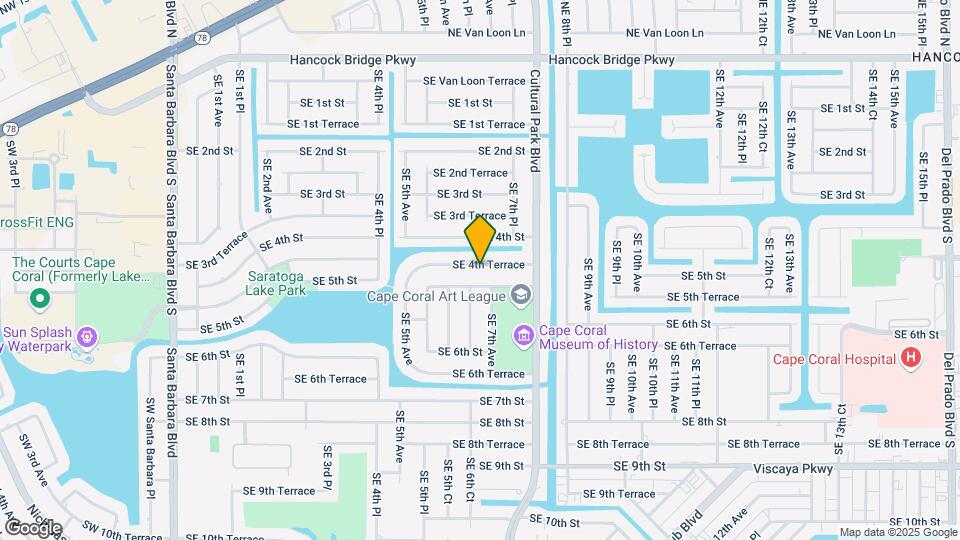 610 SE 4th Ter Map and Location Details