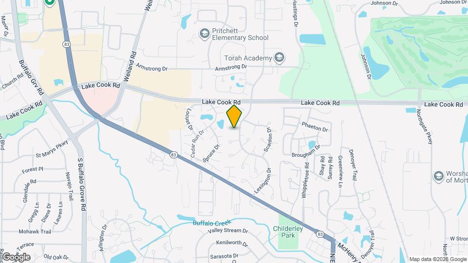 1155 Silverwood Ct, Unit D Mapa y Detalles de la Ubicación