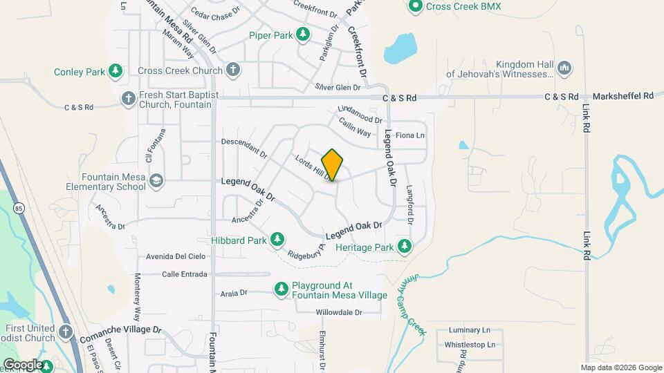 955 Lords Hill Dr Map and Location Details