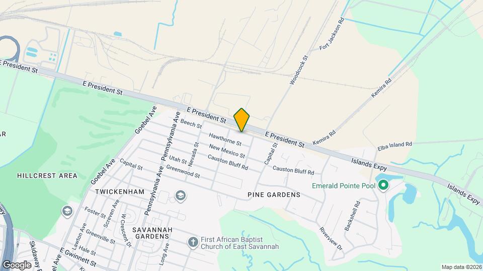 2211 Beech St Map and Location Details