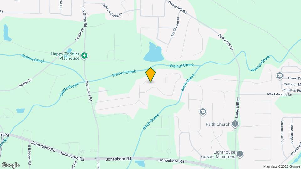 555 Chaseridge Dr Map and Location Details