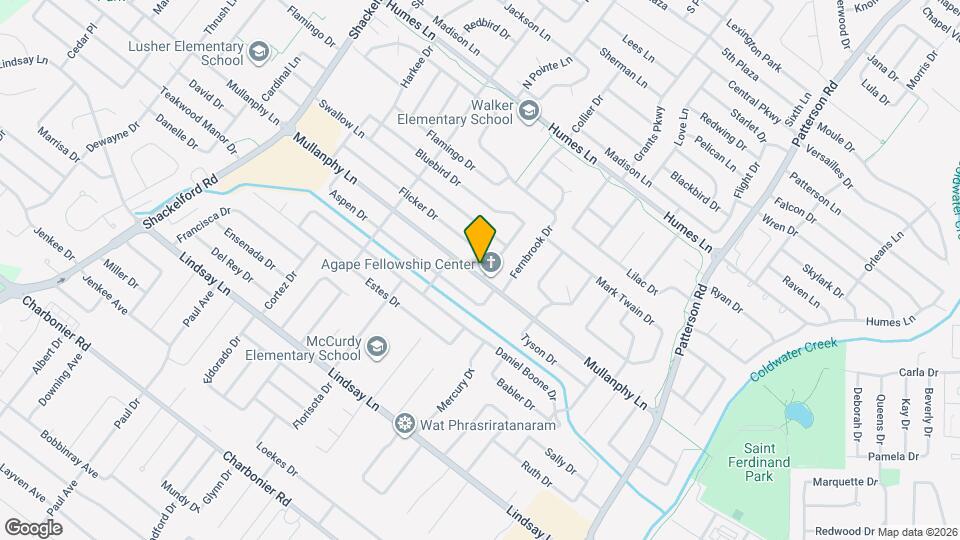 1605 Aspen Dr Map and Location Details