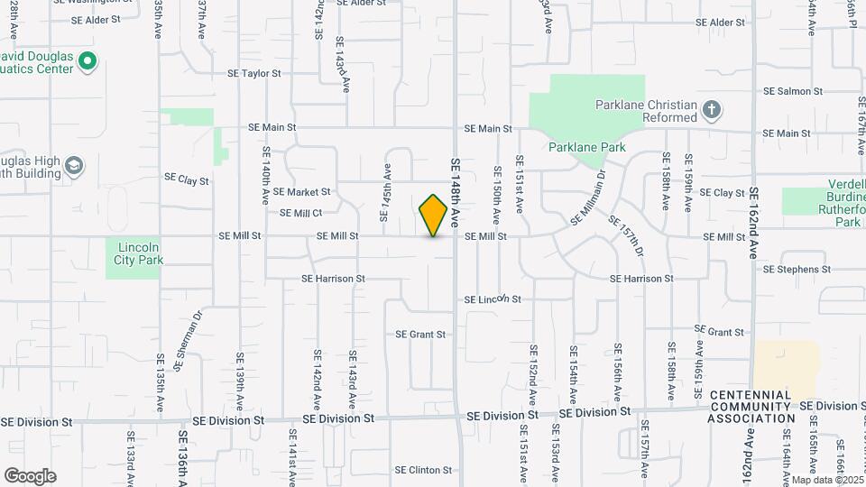 14700 SE Mill St Map and Location Details