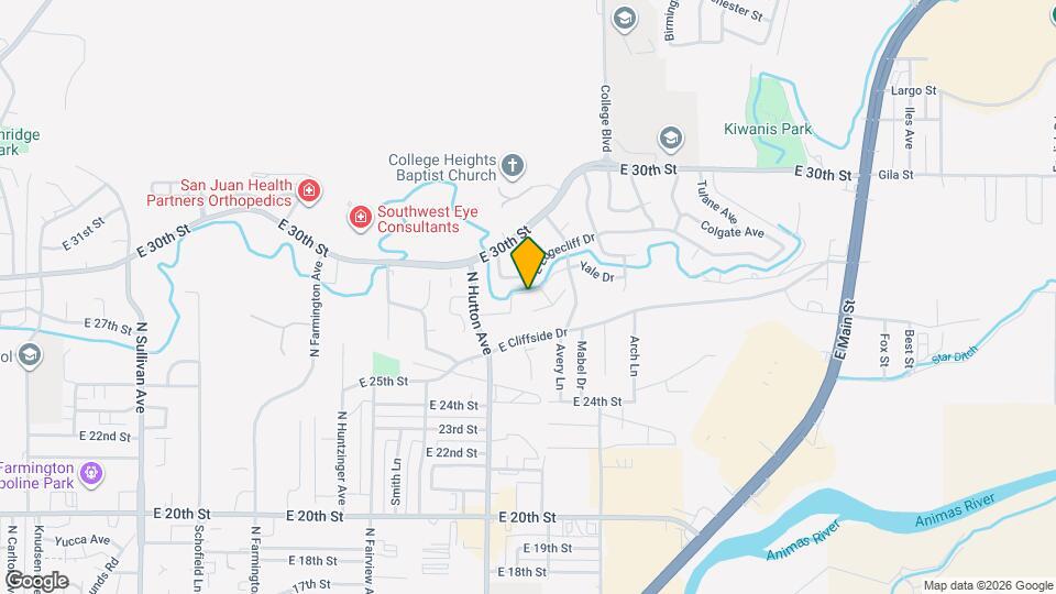 2805 Rabbitbrush Dr Map and Location Details