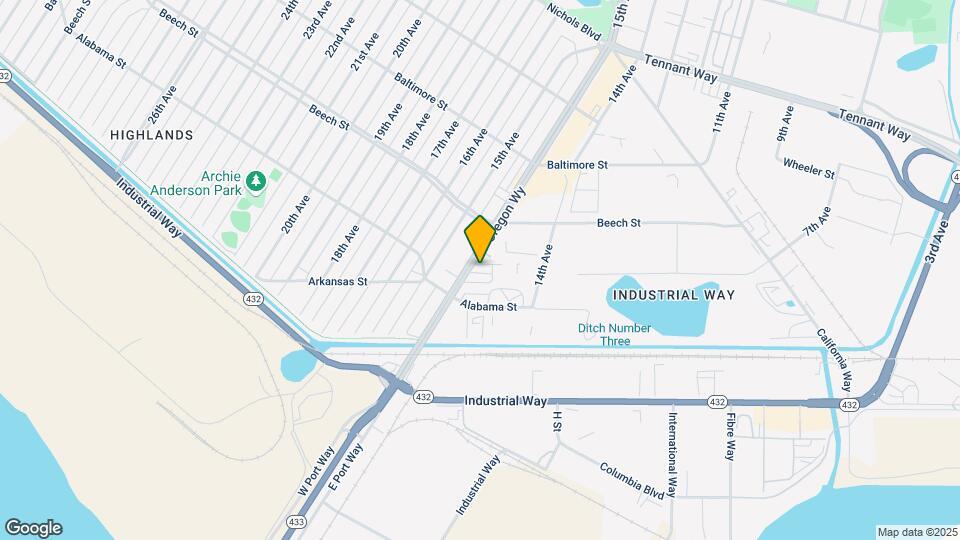 Columbia Trailer Court Mapa y Detalles de la Ubicación