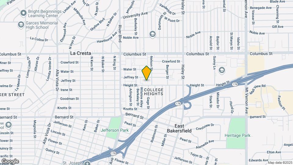 1030 Height St Map and Location Details