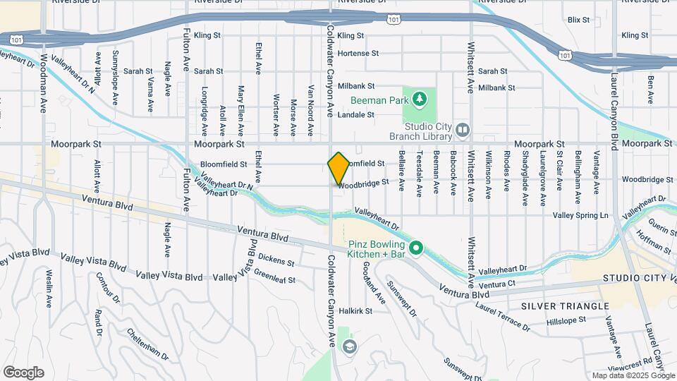 12852 Woodbridge St Map and Location Details