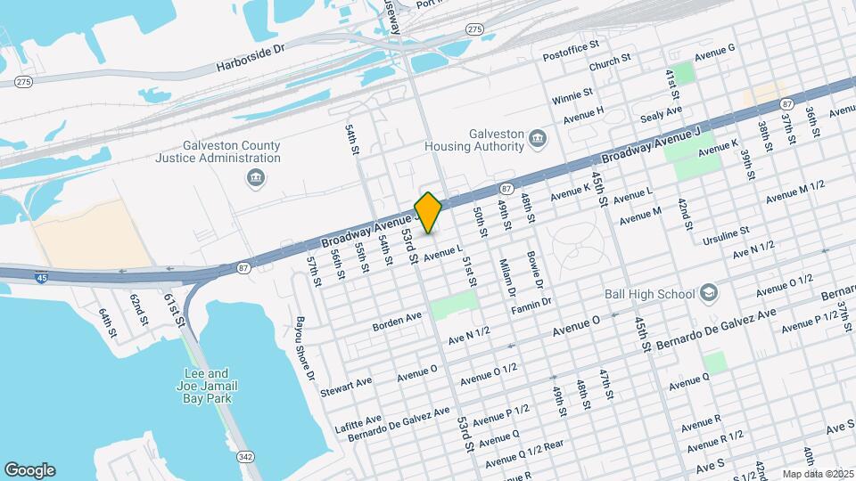 5207 Avenue K Map and Location Details