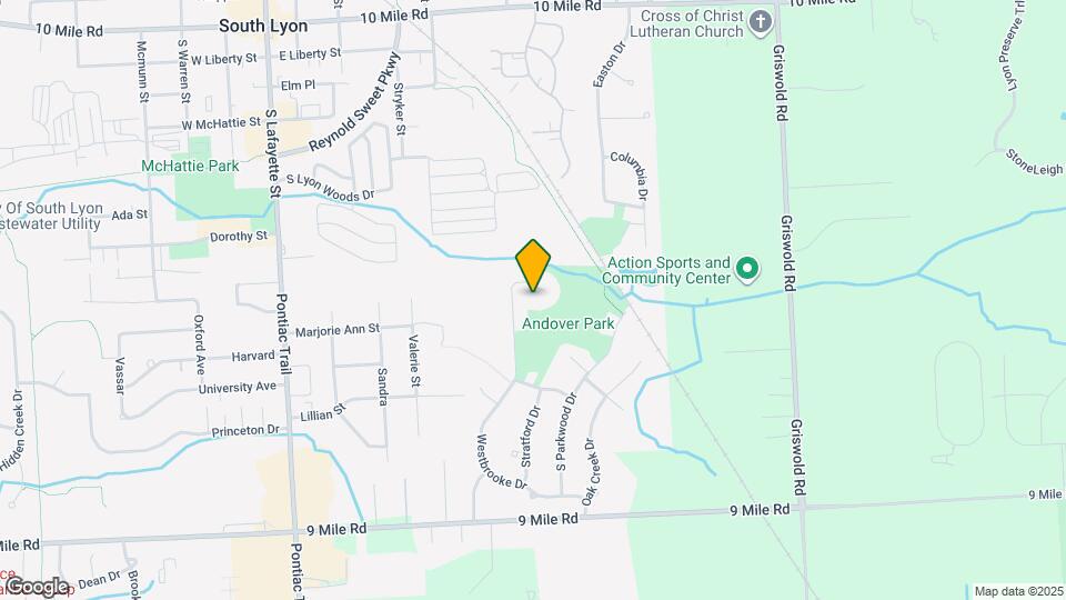 854 Westbrooke Dr Map and Location Details