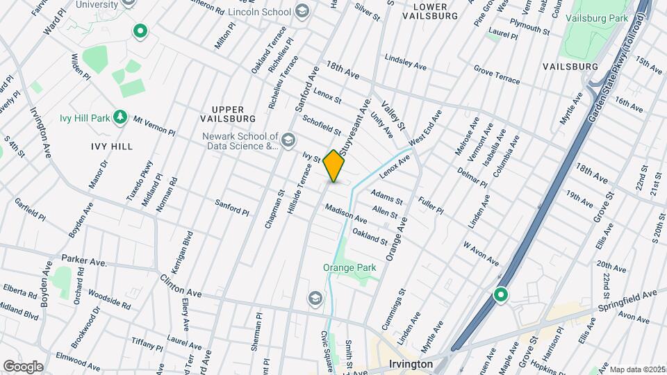 102 W Allen St, Unit 1 Map and Location Details