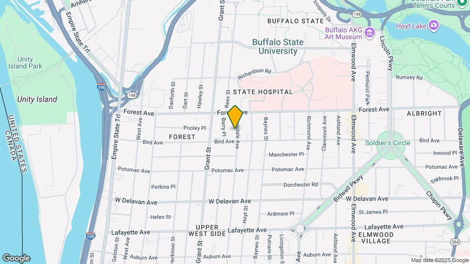 404 Parkdale Ave Map and Location Details