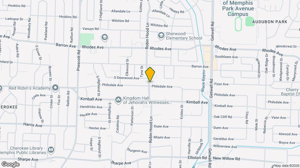 3698 Philsdale Ave Map and Location Details