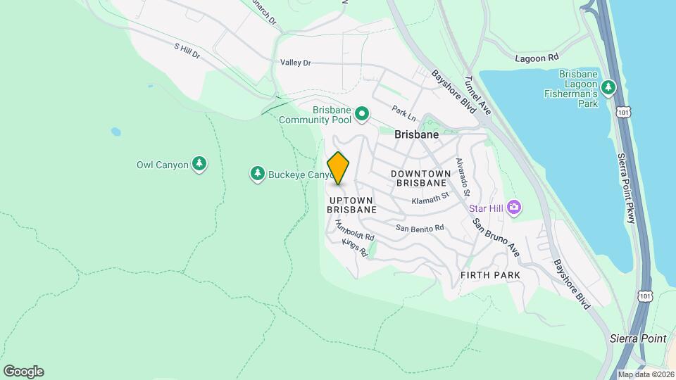 316 Humboldt Rd Map and Location Details