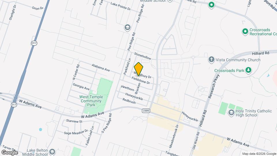 7916 Fieldstone Dr Map and Location Details