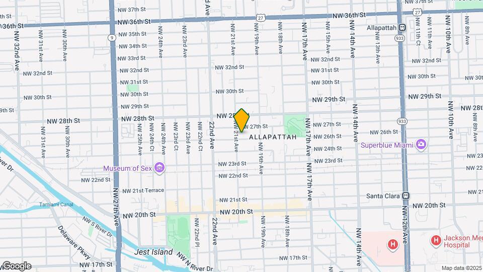 2035 NW 26th St Mapa y Detalles de la Ubicación