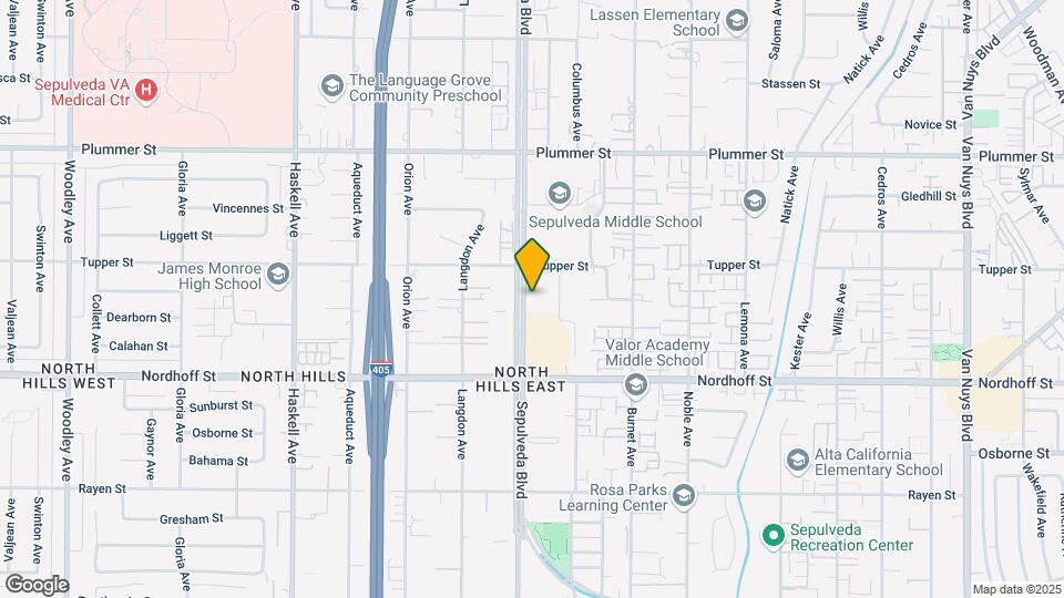 9232 Sepulveda Blvd Map and Location Details