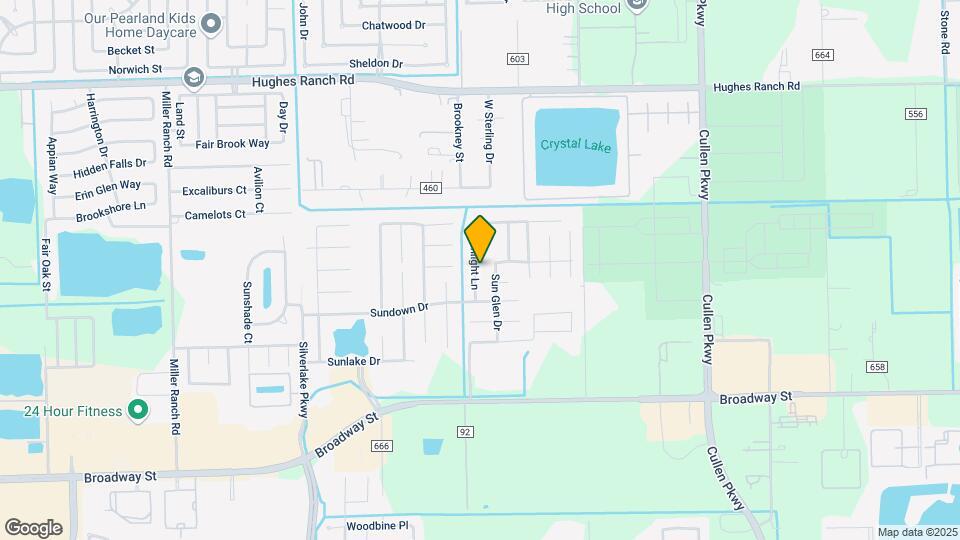 2511 Sunlight Ln Map and Location Details