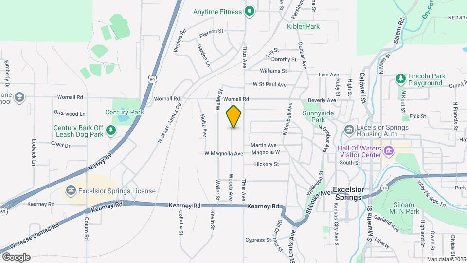 333 Woods Ave Map and Location Details