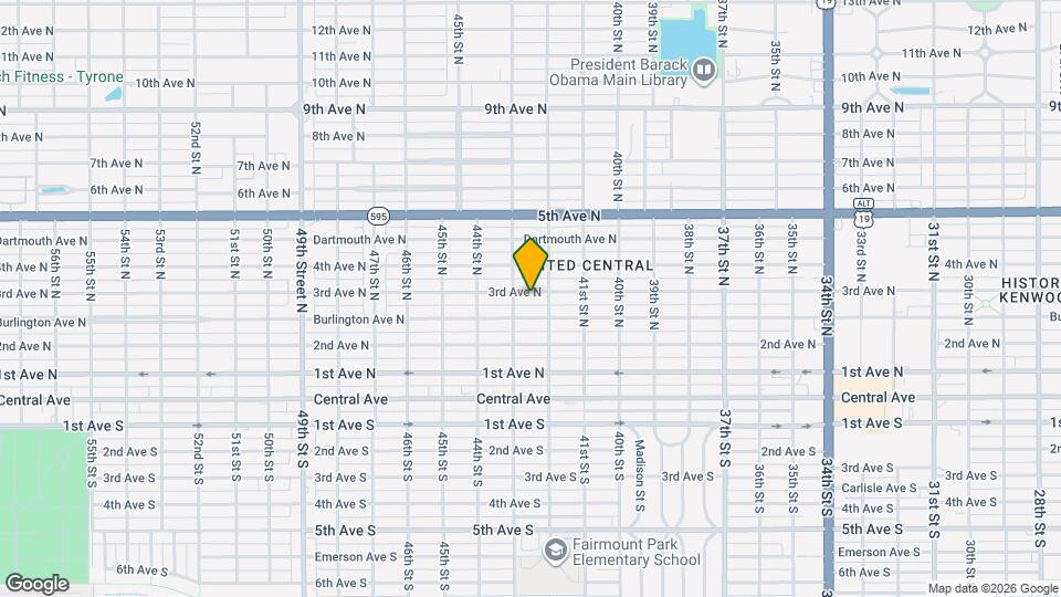 4232 3rd Ave N Mapa y Detalles de la Ubicación