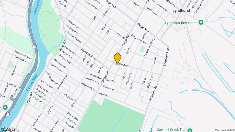 7 4th St, Unit 2nd fl - 2 family Map and Location Details