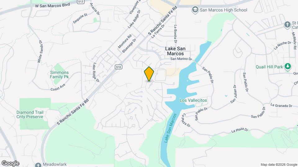 1228 Via Viento Suave Map and Location Details