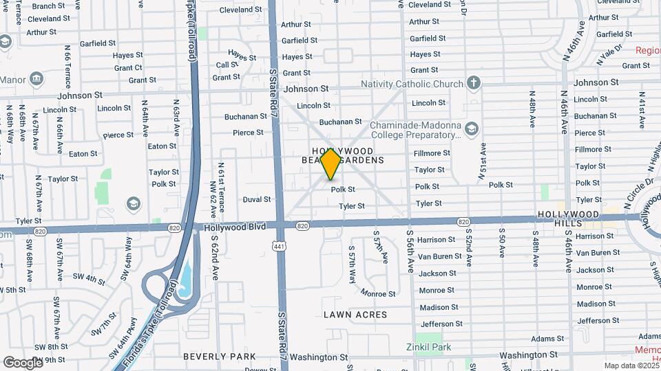 5815-5817 Polk St Map and Location Details