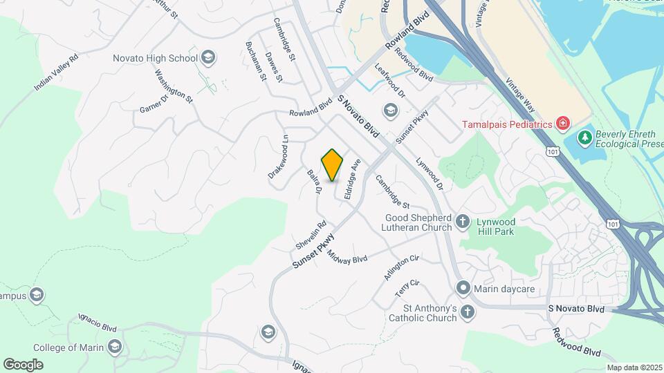 1341 Denlyn St Map and Location Details