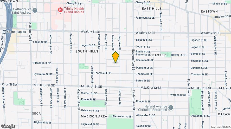 643 Pleasant St SE Map and Location Details