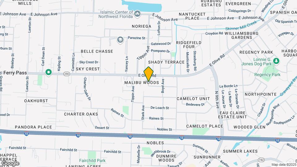 8023 Stark Ave Map and Location Details